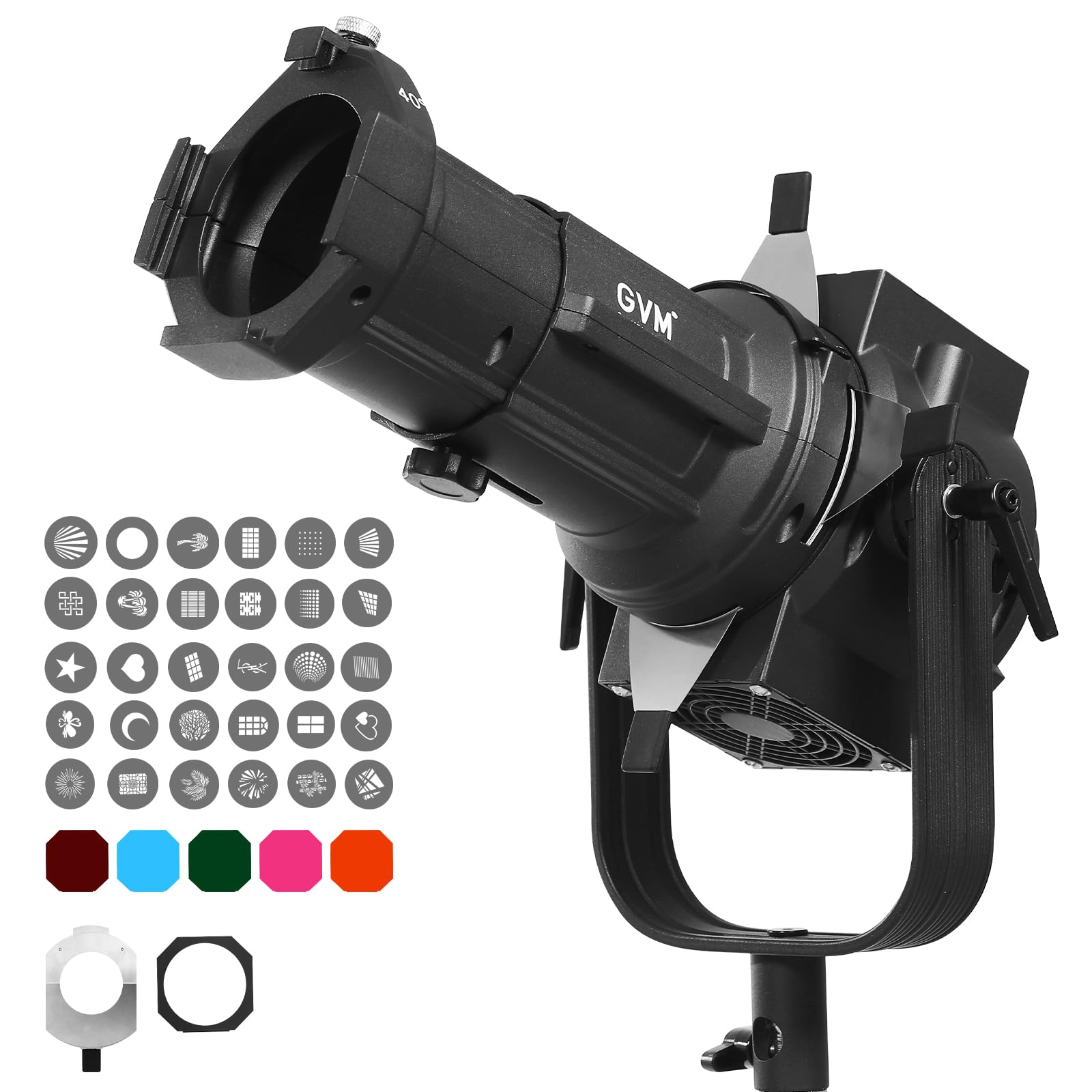 Amazon.com : GVM Conical Optical Snoot Kit, Spotlight Snoot